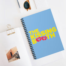 Load image into Gallery viewer, The Kissing Booth Spiral Notebook - Ruled Line (light blue)
