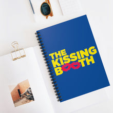 Load image into Gallery viewer, The Kissing Booth Spiral Notebook - Ruled Line (dark blue)
