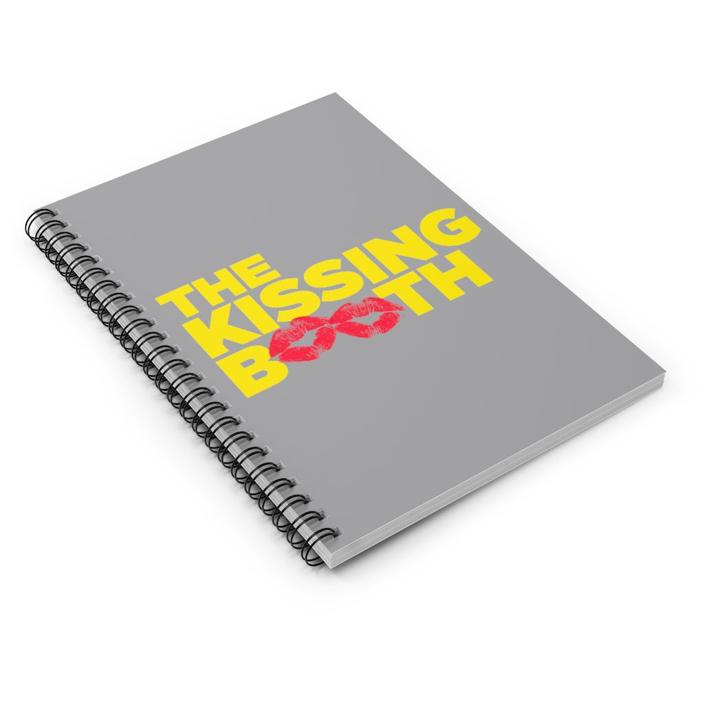 The Kissing Booth Spiral Notebook - Ruled Line (grey)