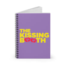 Load image into Gallery viewer, The Kissing Booth Spiral Notebook - Ruled Line (purple)
