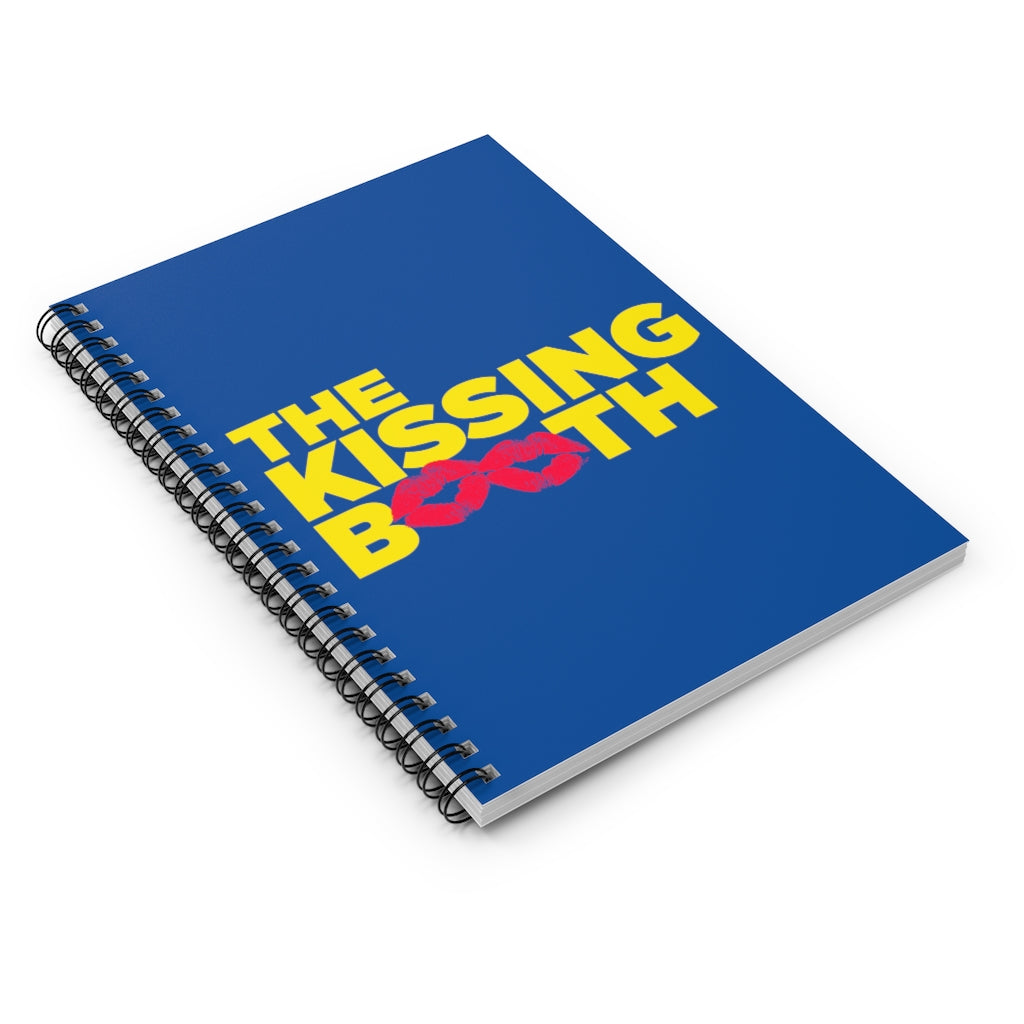 The Kissing Booth Spiral Notebook - Ruled Line (dark blue)