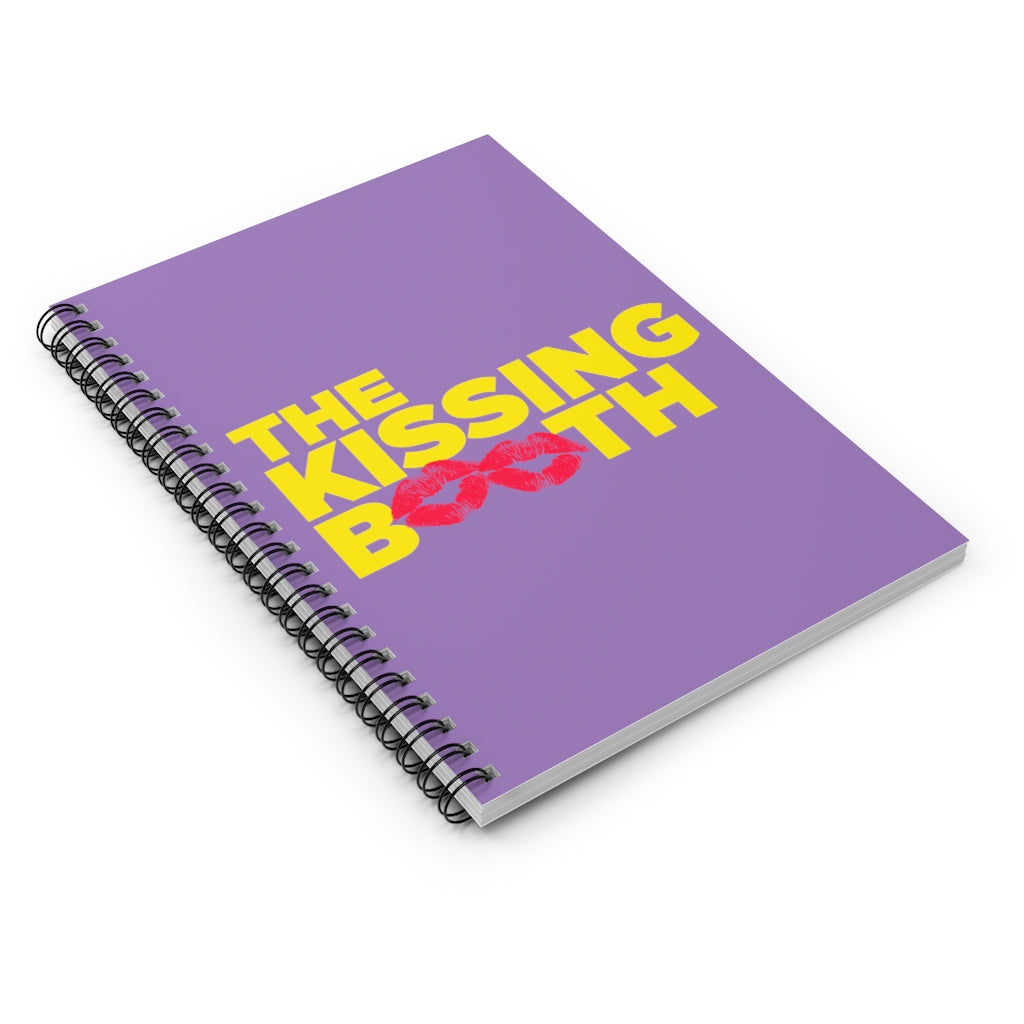 The Kissing Booth Spiral Notebook - Ruled Line (purple)