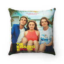Load image into Gallery viewer, The Kissing Booth - Square Pillow
